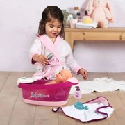 Smoby Babypoppenbadje 2-in-1 met accessoires