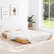 vidaXL Bedframe bamboe 180x200 cm