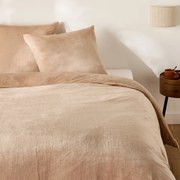 Vierkante kussensloop bedlinnenset, voor- en achterkant fleece