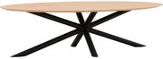 Goossens Excellent Eettafel Gs-1302, Ovaal 300 x 130 cm