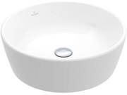 Villeroy & Boch Architectura waskom 45x45x15.5cm - Rond met overloopgat Wit Alpin glans Ceramic 5a254501