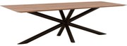 Goossens Excellent Eettafel Gs-1302, 260 x 110 cm rechthoekig