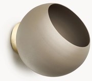 Wandplantenpot Globe van metaal