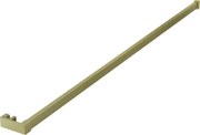 Mexen handdoekreling voor douchewand, goud geborsteld - 800-06-55