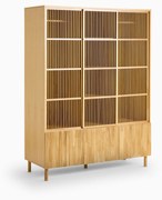 Kast van eikenhout en fineer met 6 deuren, Bilbao