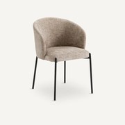 Tafelfauteuil in rupsfluweel, Kinna