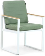 Tuinstoel Aluminium Wit Lifestyle Garden Furniture Faro