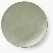 Handgemaakte dinerborden Nordic Marsh, 4 stuks