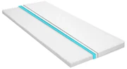 vidaXL Topmatras ei-profiel 6 cm koudschuim 80x200 cm