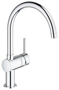 GROHE Minta Keukenkraan - hoog - draaibare ronde uitloop - chroom 32917000