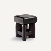 Massief teakhouten bijzettafel, Bisco