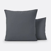 Effen kussensloop in gewassen katoen, Scenario