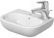 Duravit D-code fontein 36x27cm kraangat rechts met overloop wit 07053600082