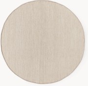 Rond wollen vloerkleed Amaro, handgeweven