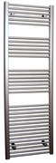 Sanicare design handdoekradiator 60x172cm inox look