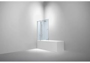 Van Rijn Products ST02 Badwand - 120x150cm - incl glasbehandeling - chroom ST02900