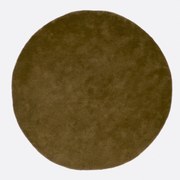 Rond vloerkleed in getuft kant Renzo, groot model