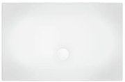 Xenz Flat Zero douchevloer - 140x100x4 - Acryl - wit 6504-01