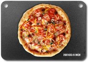 VEVOR Pizzasteen Pizzastaal 508 x 355 x 10 mm, Pizzastaalplaat voor de oven, Voorgekruide pizzabaksteen van Q235 koolstofstaal met hogere geleidbaarheid voor restaurants, cafés, straatwinkels