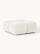 Voetenbank Tayla van teddy-bouclé