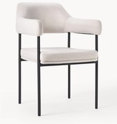 Gestoffeerde armstoel Zoe