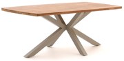 Tuin eettafel Bellagio  | Deens ovaal  | Tuintafel Teakhout | 220x110cm | 6 personen | Kees Smit Tuinmeubelen