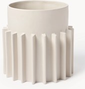 Plantenpot Valeska met geribbeld oppervlak, H 30 cm