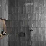 Saniclear Talpa inbouwregendouche 20cm met wandarm en 2 standen handdouche chroom