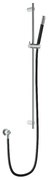 Hotbath Archie Glijstang - 90cm - wanduitlaat - doucheslang 1.5m - handdouche - IX RVS316 AR317IX