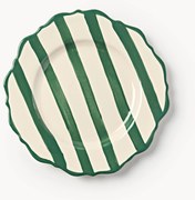 Handbeschilderde dinerborden Donald, 4-delig