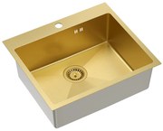 Stalen spoelbak RUSSEL 110 Gold