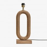 Tafellampvoet ↑45 Cm In Tiberia Mangohout Mangohout - Sklum