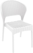 Siesta  Tuinstoel - Daytona - Wit - Wicker Look - Siesta