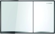 Geberit Sigma 60 bedieningspaneel glas wit voor Sigma reservoirs 8cm (UP720) en 12cm (UP320)