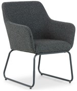 Tuinstoel textiel Grijs-antraciet Lifestyle Garden Furniture Lugo