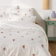 Dekbedovertrek vintage geborduurd katoen Ariette