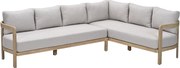 Garden Impressions Sirocco lounge dining set 2-delig rechts - grey sand