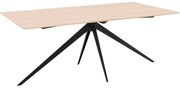 Goossens Excellent Eettafel Ferris Piramide Poot, Rechthoekig 180 x 100 cm