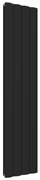 Eastbrook Guardia verticale aluminium radiator 180x28cm Mat zwart 1368 watt