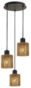 Hanglamp APP1820-3CPR NATURE BLACK