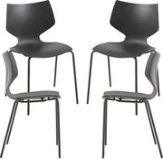 Set 4 Plecy Stoelen