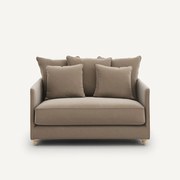 2-zits omvormbare zetel van fluweel, Lazare