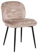 Richmond Interiors Kiki Luxe Eetkamerstoelen Teddy Naturel (set Van 2)