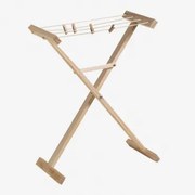 Teo Kids Houten Droogrek Natuurlijk Hout - Sklum