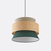 Hanglamp / Dubbele lampenkapØ40 cm, Dolkie