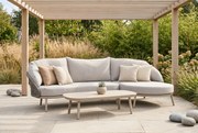 Loungeset tuin 5 personen Rope Zand/Beige Santika Furniture Santika