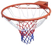 vidaXL Basketbalringset met net 45 cm oranje