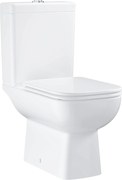 Grohe Start toilet en reservoir met zijaansluiting en quickrelease toiletbril met softclose wit