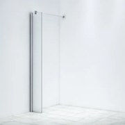 Marenza Bellini Inloopdouche - 30x200cm - helder glas - chroom WR30-C/C