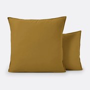 Effen kussensloop in gewassen katoen, Scenario